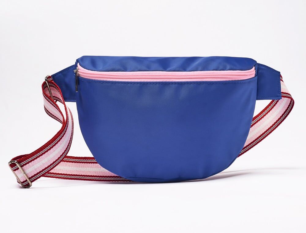 Banane - 28X20 cm - Fan de fitness - Bleu - Linvosges