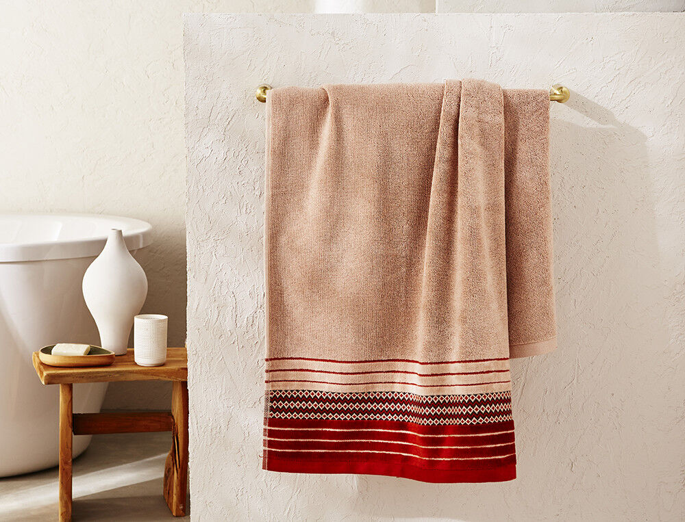 Drap de bain - 70x140 cm - Couleurs Boréales - Anthracite - Linvosges