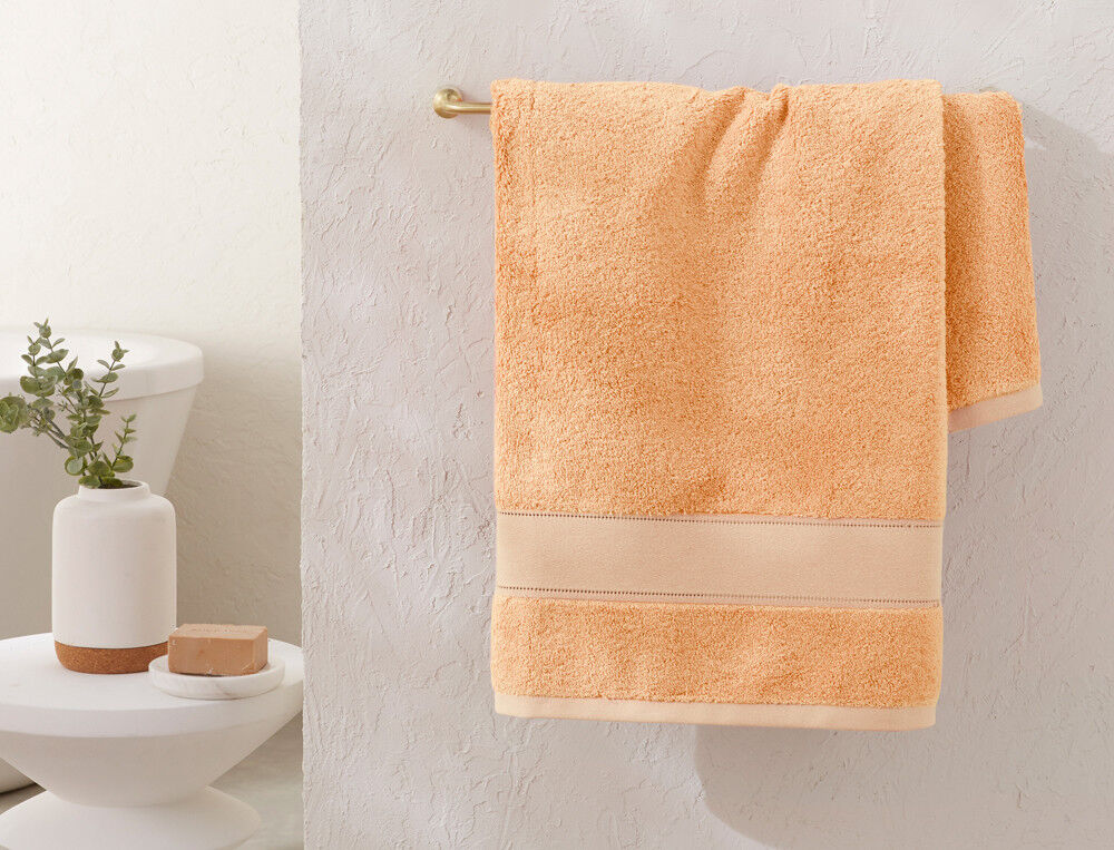 Drap de bain - 70x140 cm - Matinale - Jaune Paille - Linvosges