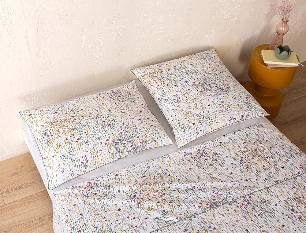 Drap 1 pers. - 180x310 cm - Herbes folles - Coloris Unique - Linvosges
