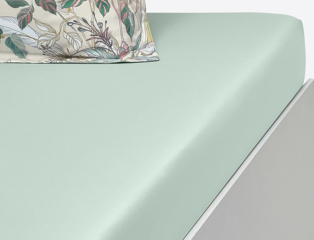 Drap-housse 1 personne bonnet 35 cm - 90x190 cm - Bouquet d'émotions - Coloris Unique - Linvosges