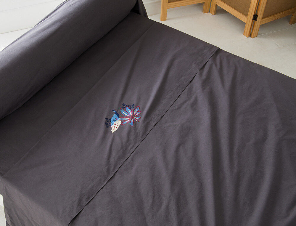 Drap 2 personnes - 240x310 cm - Jardin du palais - Coloris Unique - Linvosges