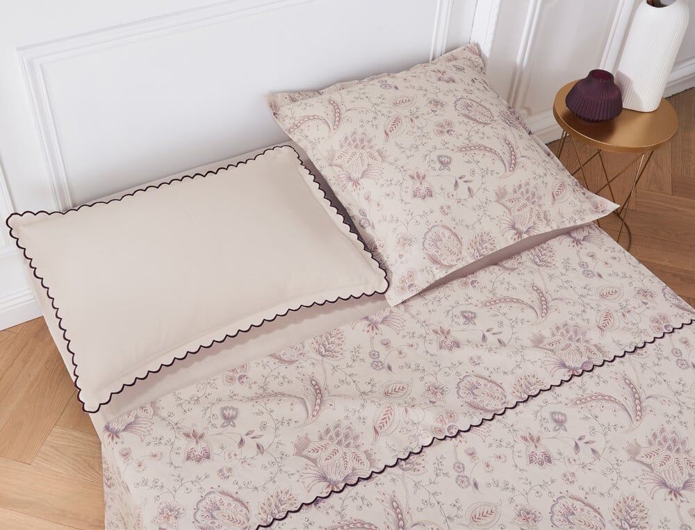 Drap 1 pers. - 180x310 cm - Sibylline - Coloris Unique - Linvosges