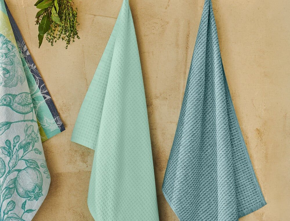 2 essuie-mains - 50x70 cm - Bergeronnette - Coloris Unique - Linvosges