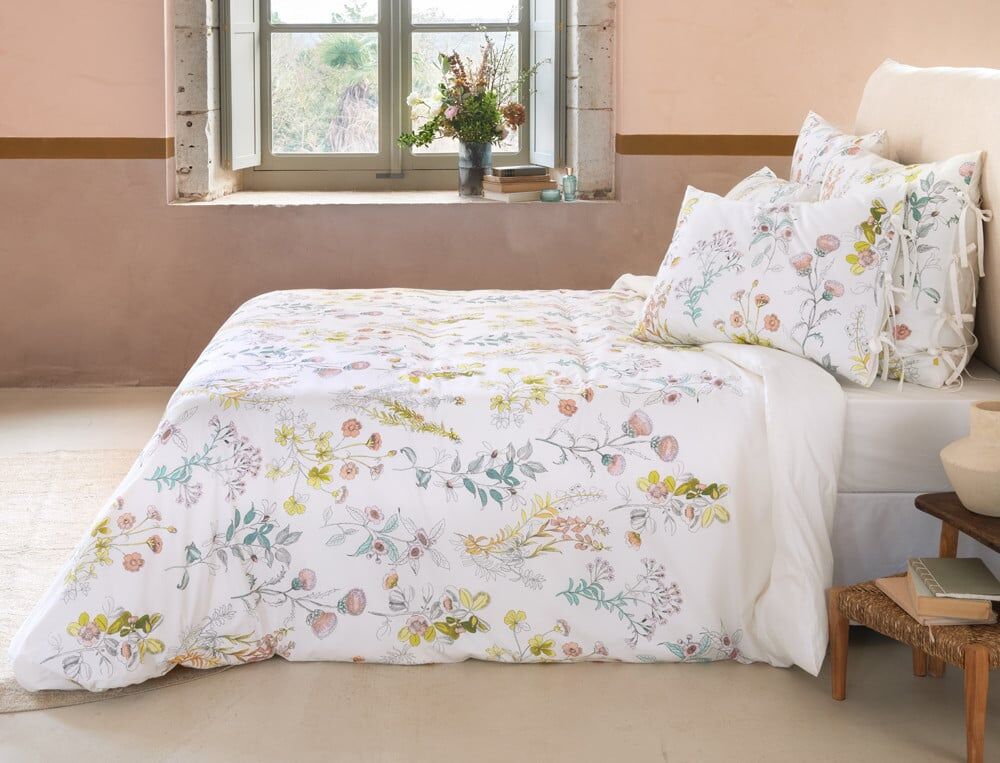 Housse de couette 2 pers. - 240x220 cm - En aquarelle - Coloris Unique - Linvosges