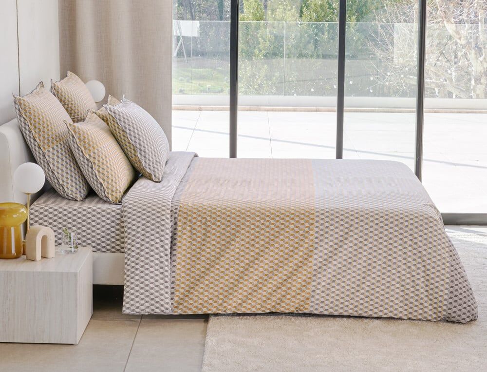 Housse de couette 2 pers. - 200x200 cm - Hadrien - Coloris Unique - Linvosges