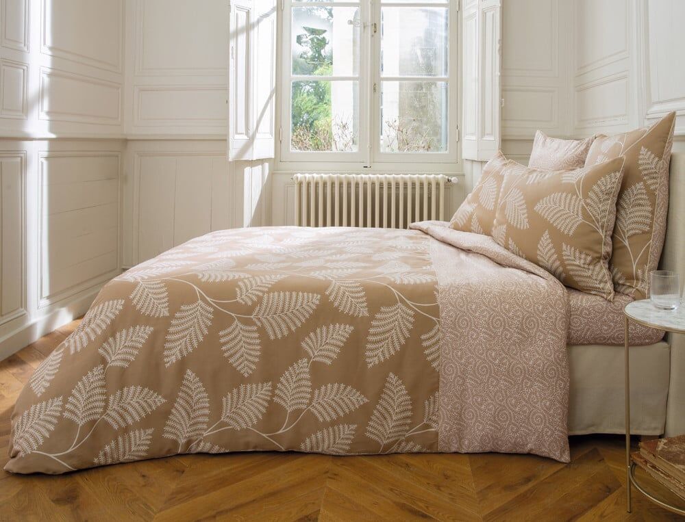 Housse de couette 2 pers. - 200x200 cm - Olympie - Coloris Unique - Linvosges