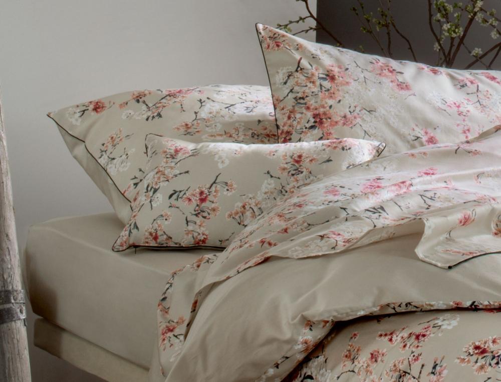 Housse de coussin - 30x50 cm - Pommier du Japon - Coloris Unique - Linvosges