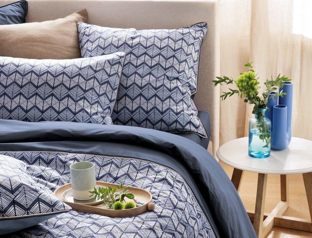Drap Housse Bleu évasion Linvosges Drap Housse Bleu évasion Linvosges