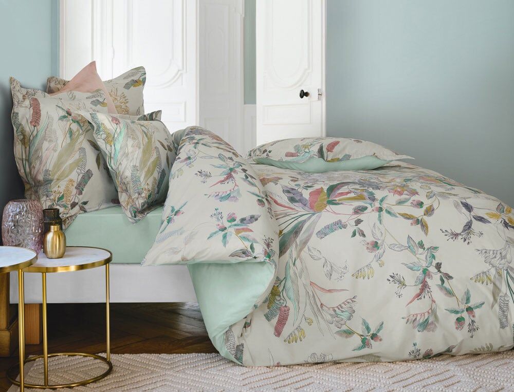 Tissu au mètre imprimé - 280 cm - Bouquet d'émotions - Coloris Unique - Linvosges