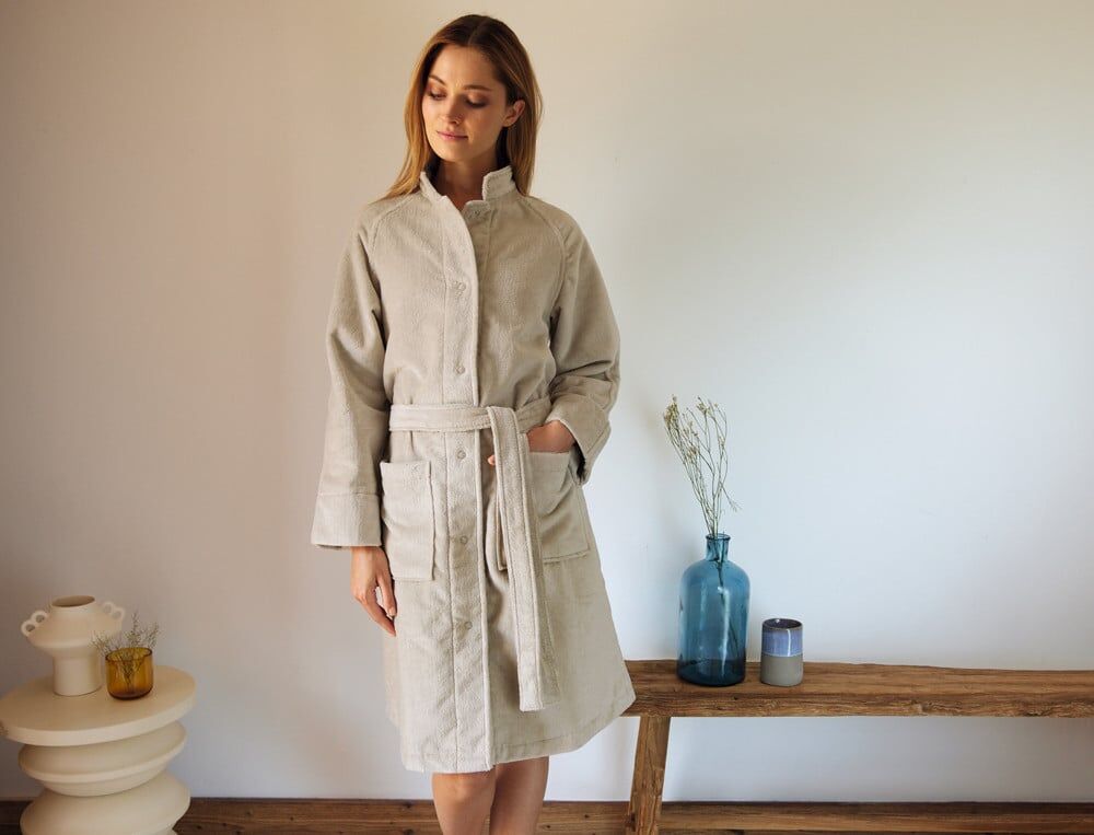 Peignoir en hotsell velours femme