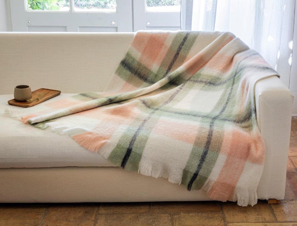 Plaid tissé-teint - 130x170 cm - En campagne - Coloris Unique - Linvosges