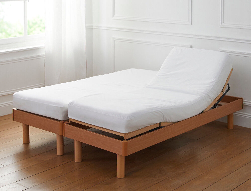 Protège-matelas lit double housse - 2x90x200 cm - Éponge élastomère - Coloris Unique - Linvosges