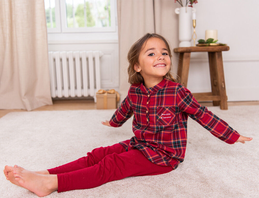 Pyjama - 4/5 ans - Famille d'amour - Coloris Unique - Linvosges