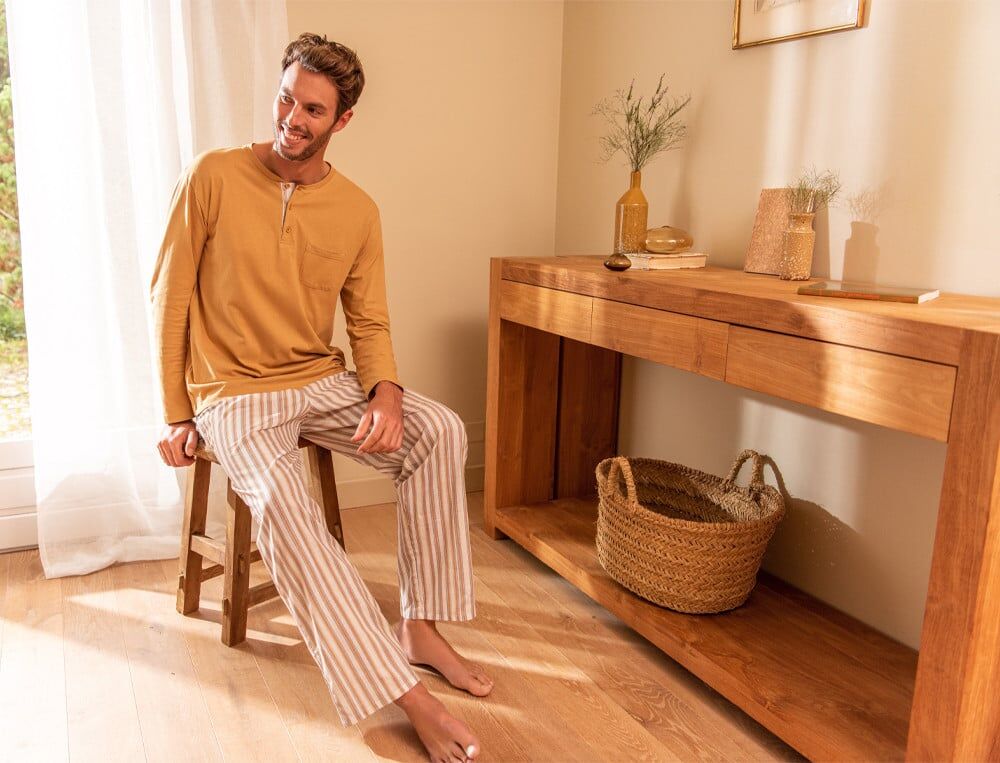 Pyjama homme - L - Sisteron - Coloris Unique - Linvosges