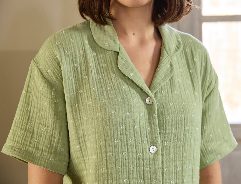 Pyjama short - 44/46 - Douceur de coton - Coloris Unique - Linvosges