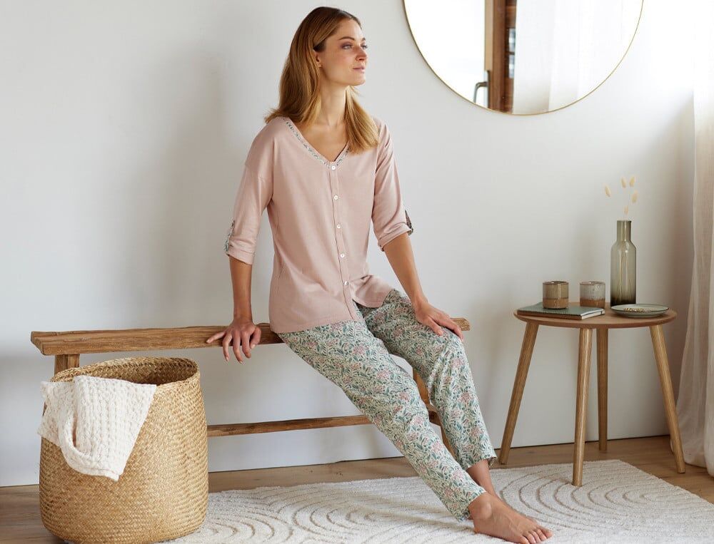 Pyjama femme - 48/50 - Tendrement - Coloris Unique - Linvosges