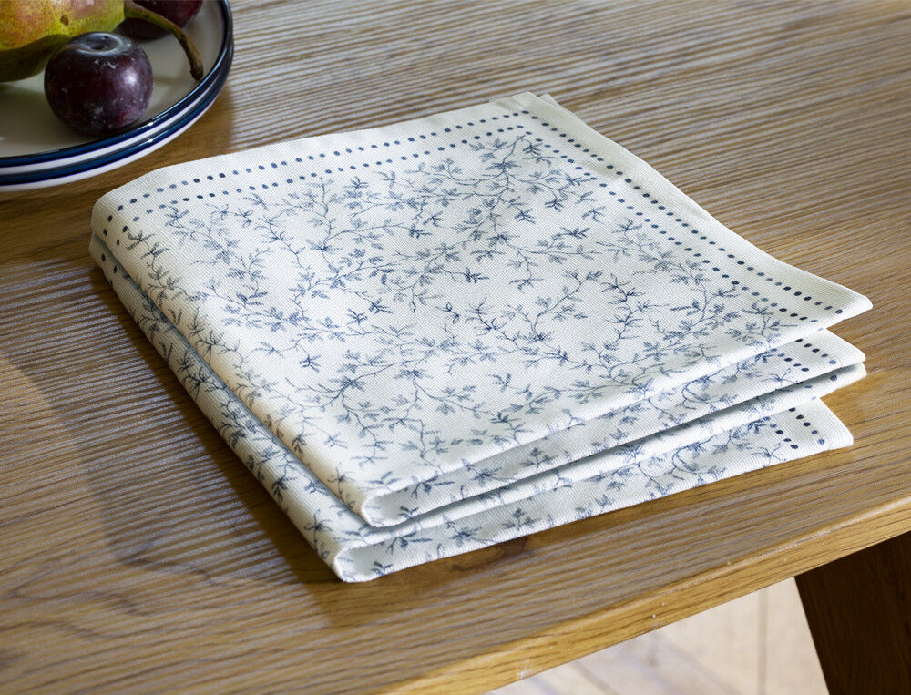 2 serviettes de table - 41x41 cm - La table de Louise - Coloris Unique - Linvosges