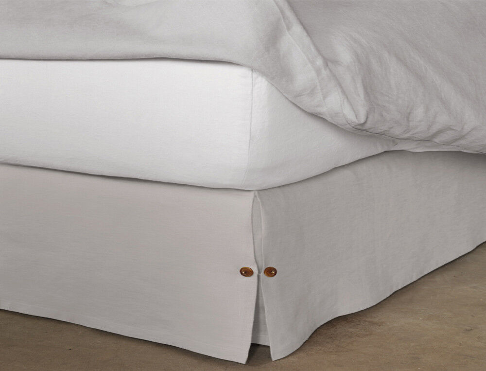 Cache-sommier - 140x190 cm - Symphonie - Gris Perle - Linvosges