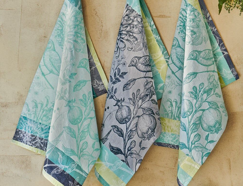 3 torchons - 50x70 cm - Bergeronnette - Coloris Unique - Linvosges